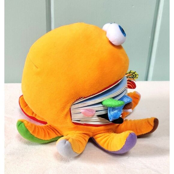 October The Octopus Pop-Up Interactive 3D Plush Fun Book 2014 Matthew Van Fleet - Picture 4 of 10